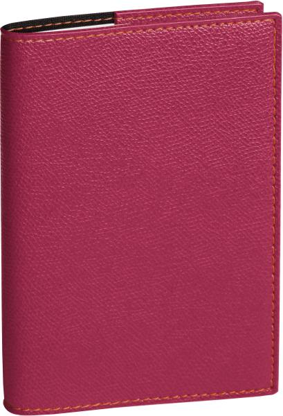 QUO-VADIS Agenda Affaires FR Club 2024 0041301Q framboise, 1W/2S, 10x15cm