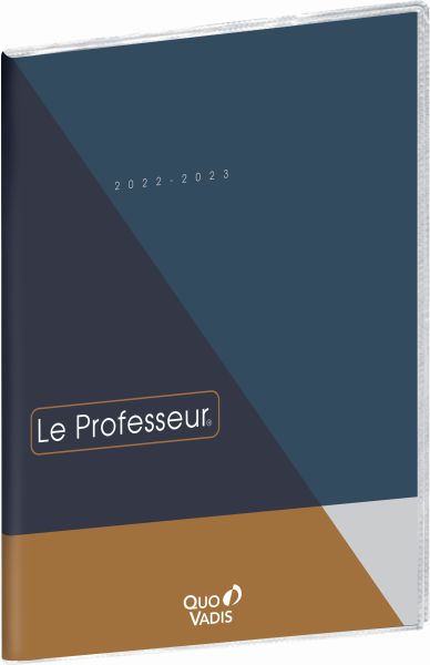 QUO-VADIS Le Professeur 23/24 626051Q 12M, graphique, fr 21x27cm