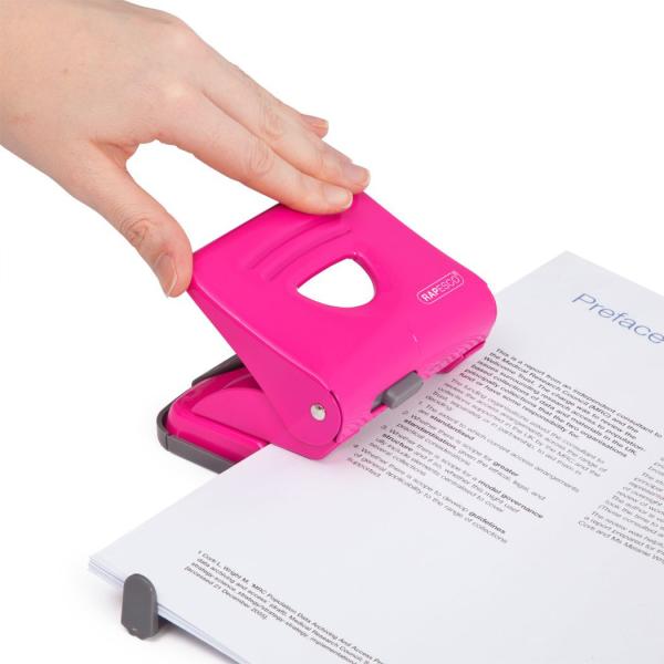 RAPESCO Metalllocher 1360 hot pink 25 Blatt