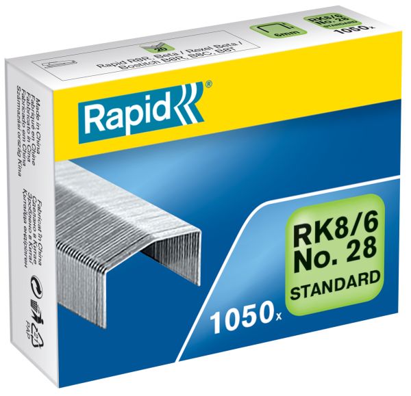 RAPID Heftklammern RK8/6 6mm 24873600 1050 Stk.