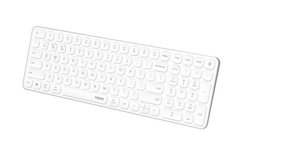 RAPOO E9710 ultraslim Keyboard 12643 Wireless, White