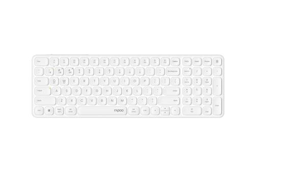 RAPOO E9710 ultraslim Keyboard 12643 Wireless, White