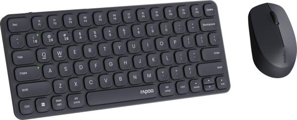 RAPOO 9610M ultraslim comp.deskset 12646 Wireless, Dark Grey