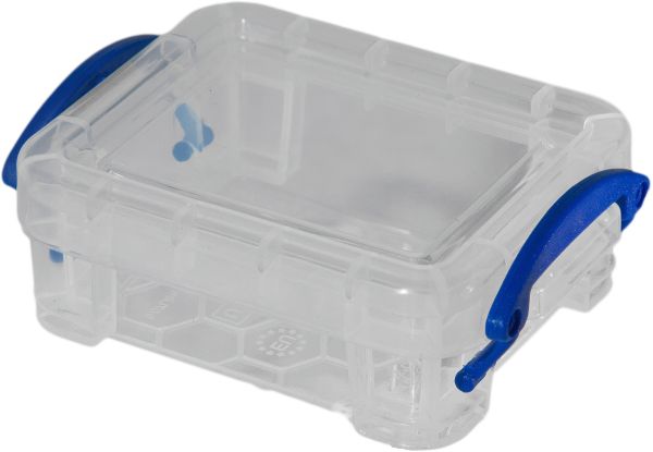 REALLY USEFUL BOX Kunststoffbox 0,07lt 68501100 transparent