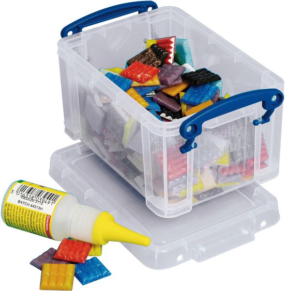 REALLY USEFUL BOX Kunststoffbox 0,7lt 68501700 transparent