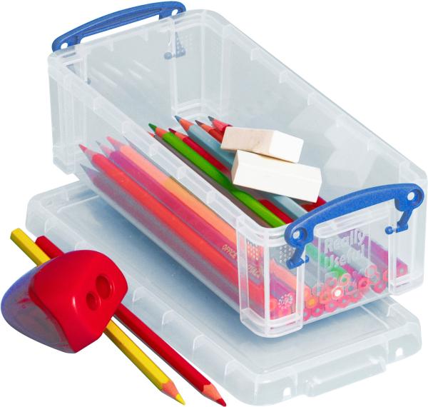 REALLY USEFUL BOX Kunststoffbox 0,9lt 68501800 transparent