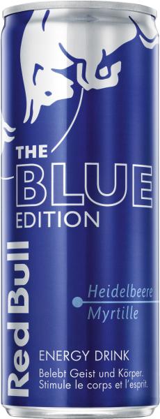 RED BULL Energy Drink Alu 6556 Blue Edition 25 cl, 24 Stk.