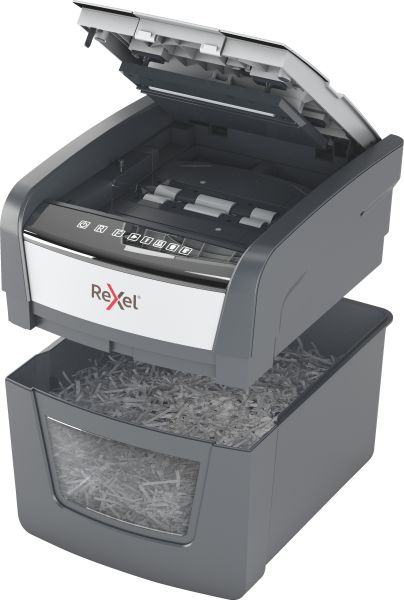 REXEL Aktenvernichter Optimum AF+ 2020045XCH 45X, P-4, 20lt