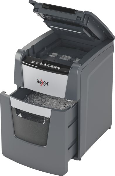 REXEL Aktenvernichter Optimum AF+ 2020090XCH 90X, P-4, 34lt