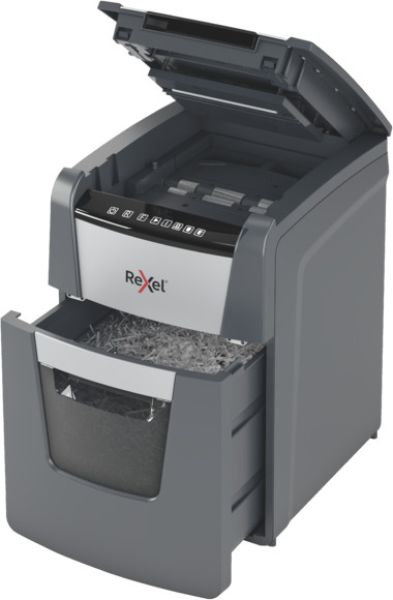 REXEL Aktenvernichter Optimum AF+ 2020100XCH 100X, P-4, 34lt