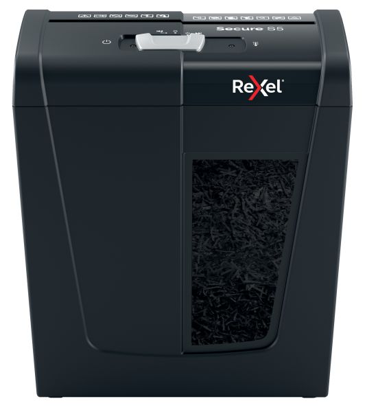 REXEL Aktenvernichter Secure 2020121EU S5, P-2, 10lt