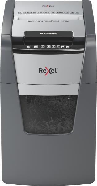 REXEL Aktenvernichter Optimum AF+ 2020130MCH 130M, P-5, 44lt