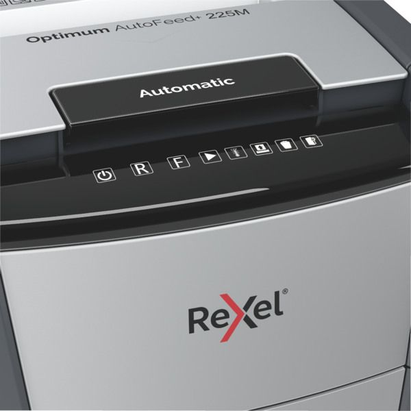 REXEL Aktenvernichter Optimum AF+ 2020225MCH 225M, P-5, 60lt