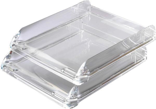 REXEL Briefkorb Nimbus 33x24,5x5,1cm 2101504 transparent