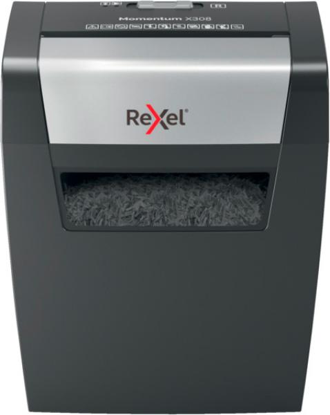 REXEL Aktenvernichter Momentum 2104570EU X308, P-3, 15lt