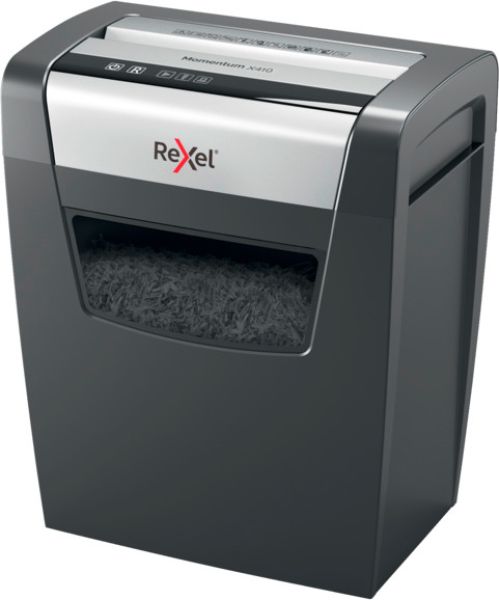 REXEL Aktenvernichter Momentum 2104571EU X410, P-4, 23lt