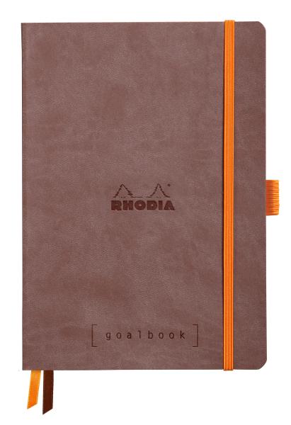 RHODIA Goalbook Notizbuch A5 117572C Softcover Schokoladenb. 240 S.