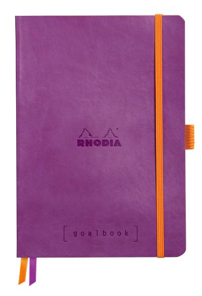 RHODIA Goalbook Notizbuch A5 117579C Softcover violett 240 S.