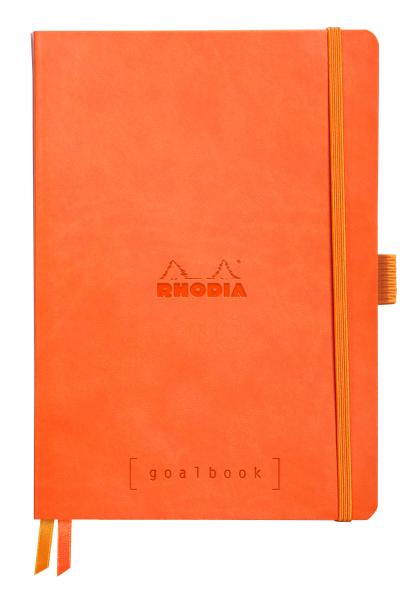 RHODIA Goalbook Notizbuch A5 117583C Softcover mandarine 240 S.