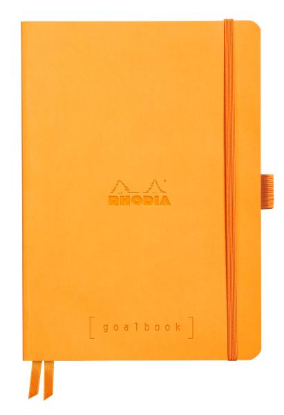 RHODIA Goalbook Notizbuch A5 117584C Softcover orange 240 S.