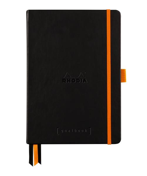 RHODIA Goalbook Notizbuch A5 118571C Hardcover schwarz 240 S.