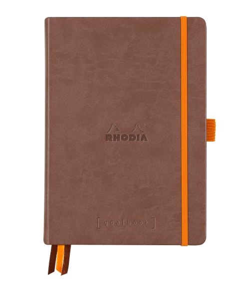 RHODIA Goalbook Notizbuch A5 118572C Hardcover Schokoladenb. 240 S.