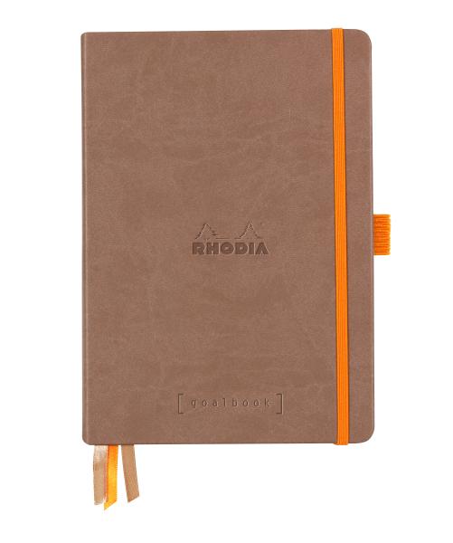 RHODIA Goalbook Notizbuch A5 118573C Hardcover taupe 240 S.