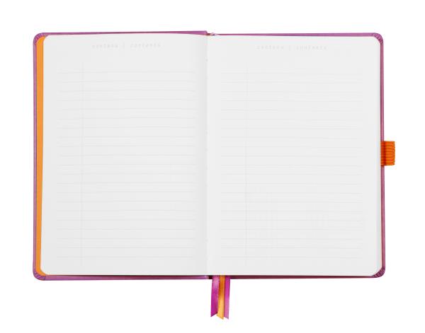 RHODIA Goalbook Notizbuch A5 118580C Hardcover lila 240 S.