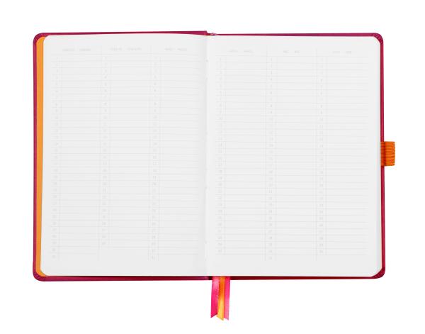 RHODIA Goalbook Notizbuch A5 118581C Hardcover himbeer 240 S.