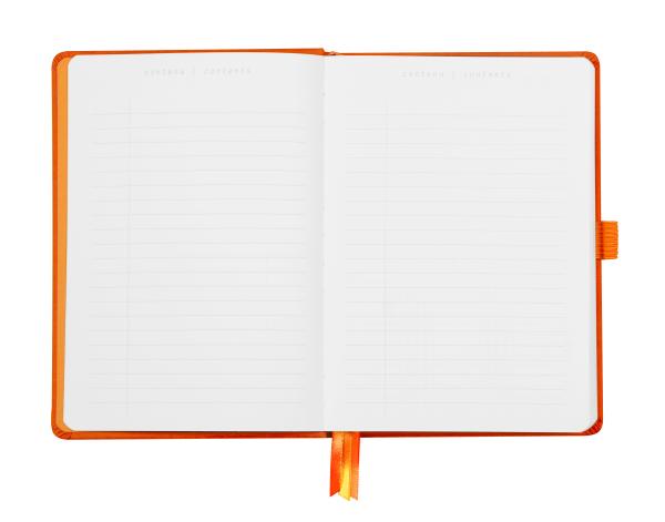 RHODIA Goalbook Notizbuch A5 118583C Hardcover mandarine 240 S.