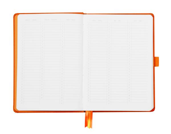 RHODIA Goalbook Notizbuch A5 118583C Hardcover mandarine 240 S.