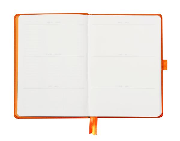 RHODIA Goalbook Notizbuch A5 118583C Hardcover mandarine 240 S.