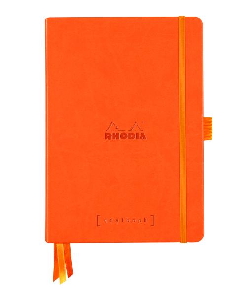 RHODIA Goalbook Notizbuch A5 118583C Hardcover mandarine 240 S.