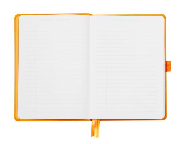 RHODIA Goalbook Notizbuch A5 118584C Hardcover orange 240 S.