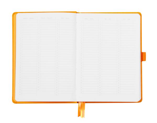 RHODIA Goalbook Notizbuch A5 118584C Hardcover orange 240 S.