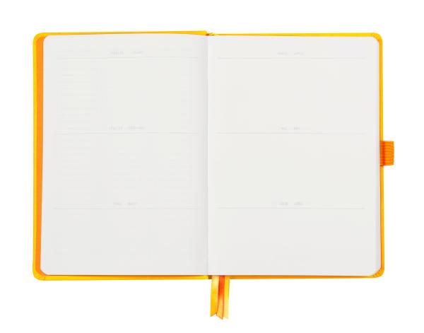 RHODIA Goalbook Notizbuch A5 118585C Hardcover gelb 240 S.