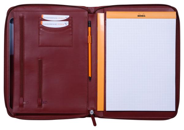 Rhodia konferenzmappe a4 168123c weinrot - Rhodia-168123c-3037921681237