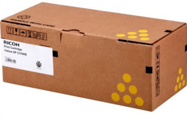 RICOH Toner-Modul yellow 407635 SP C310HE 6600 Seiten