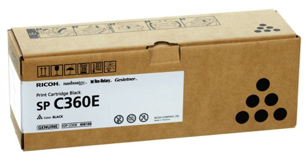 RICOH Toner black 408188 SP C360/361 2'500 S.