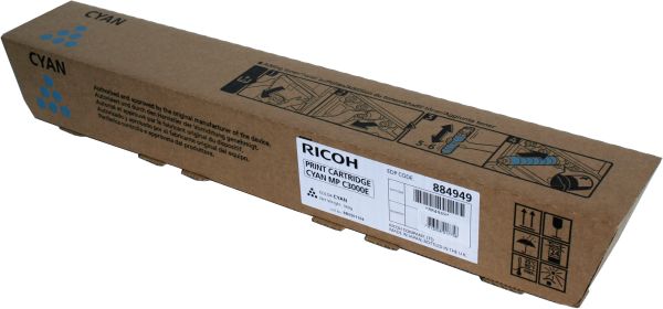 RICOH Toner cyan 842033 MP C3000E 15'000 Seiten