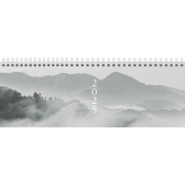 RIDOIDE Pultkalender Design Line 2025 036311035.25 1W/2S Cloudy DE 29.7x10.5cm