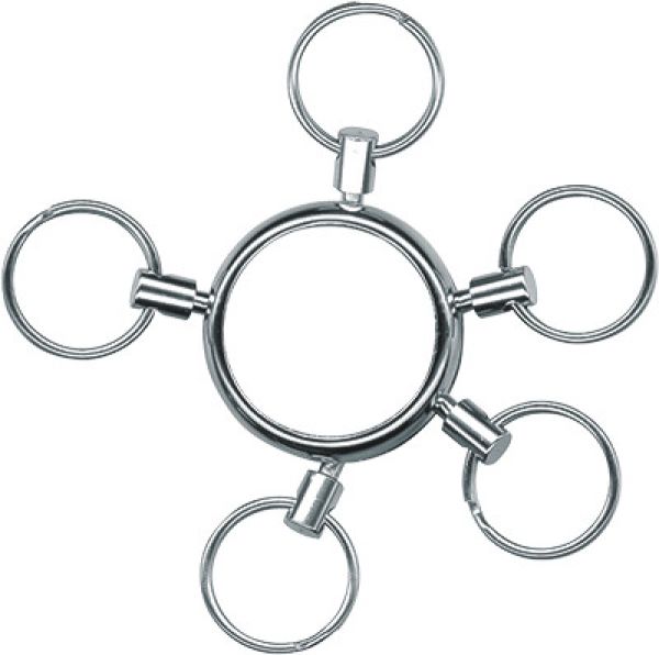 RIEFFEL Schlüsselanhänger Key Spider 105SB 5 Ringe