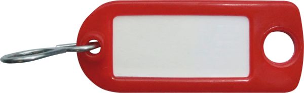 RIEFFEL Schlüsseletiketten 8034SB/10 10 Stück rot