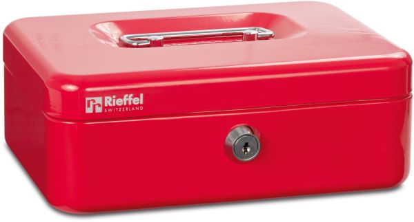 RIEFFEL Geldkassette Valorit VTGK1ROT 7x15,3x12cm rot