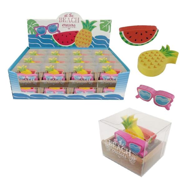 ROOST Radiergummi Set Beach 4457 4-teilig