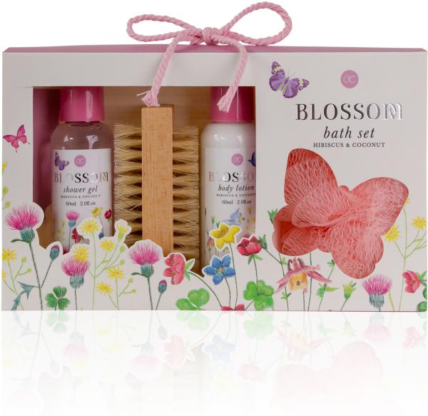 ROOST Badeset Blossom 6053490 Duft Hibiscus & Kokosnuss