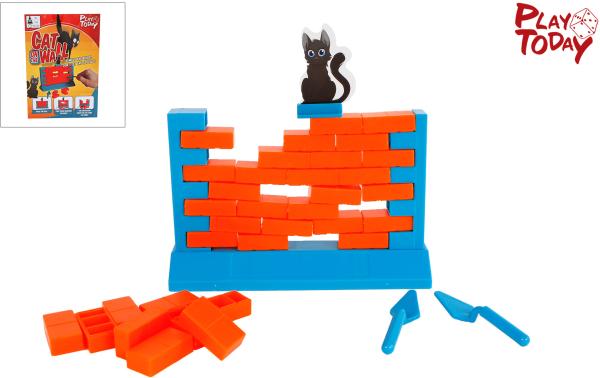 ROOST Play Today Cat on the Wall 700043 15x14cm