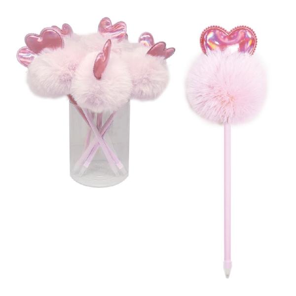 ROOST Stift mit POMPOM BP-016 Herz