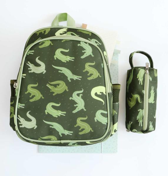 ROOST Rucksack Krokodile BPCRGR65 27x32x19cm