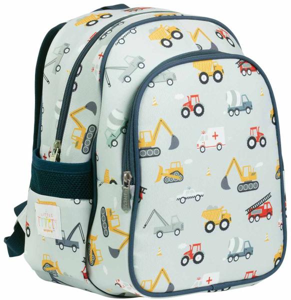 ROOST Rucksack Fahrzeuge BPVEBU64 27x32x19cm